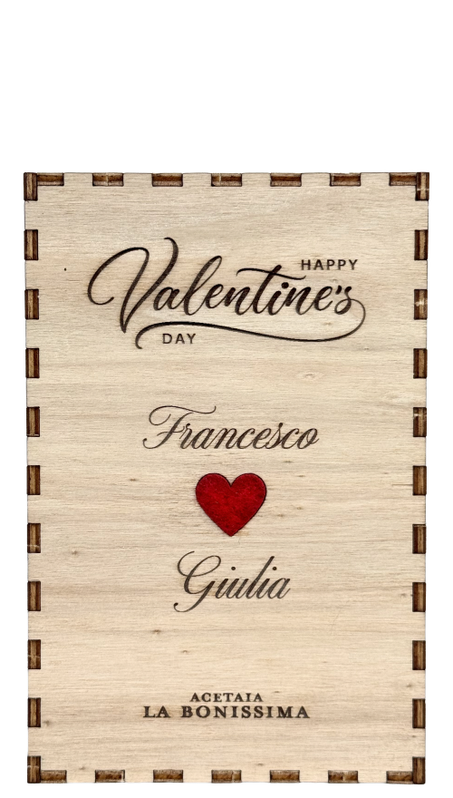 Cofanetto San Valentino &ndash; Aceto Balsamico di Modena IGP Riserva